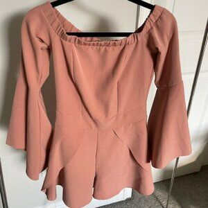 Dusty Rose Agacy Romper